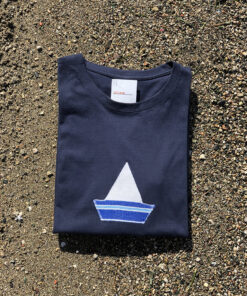 handmade tshirt sailing boat